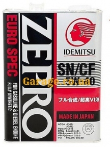 Idemitsu ZePro Euro spec 5W-40