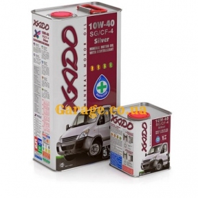 XADO Atomic Oil 10W-40 SG/CF-4 Silver